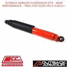 OUTBACK ARMOUR SUSPENSION KITS - REAR PERFORMANCE - TRAIL FOR ISUZU MU-X 9/2013+